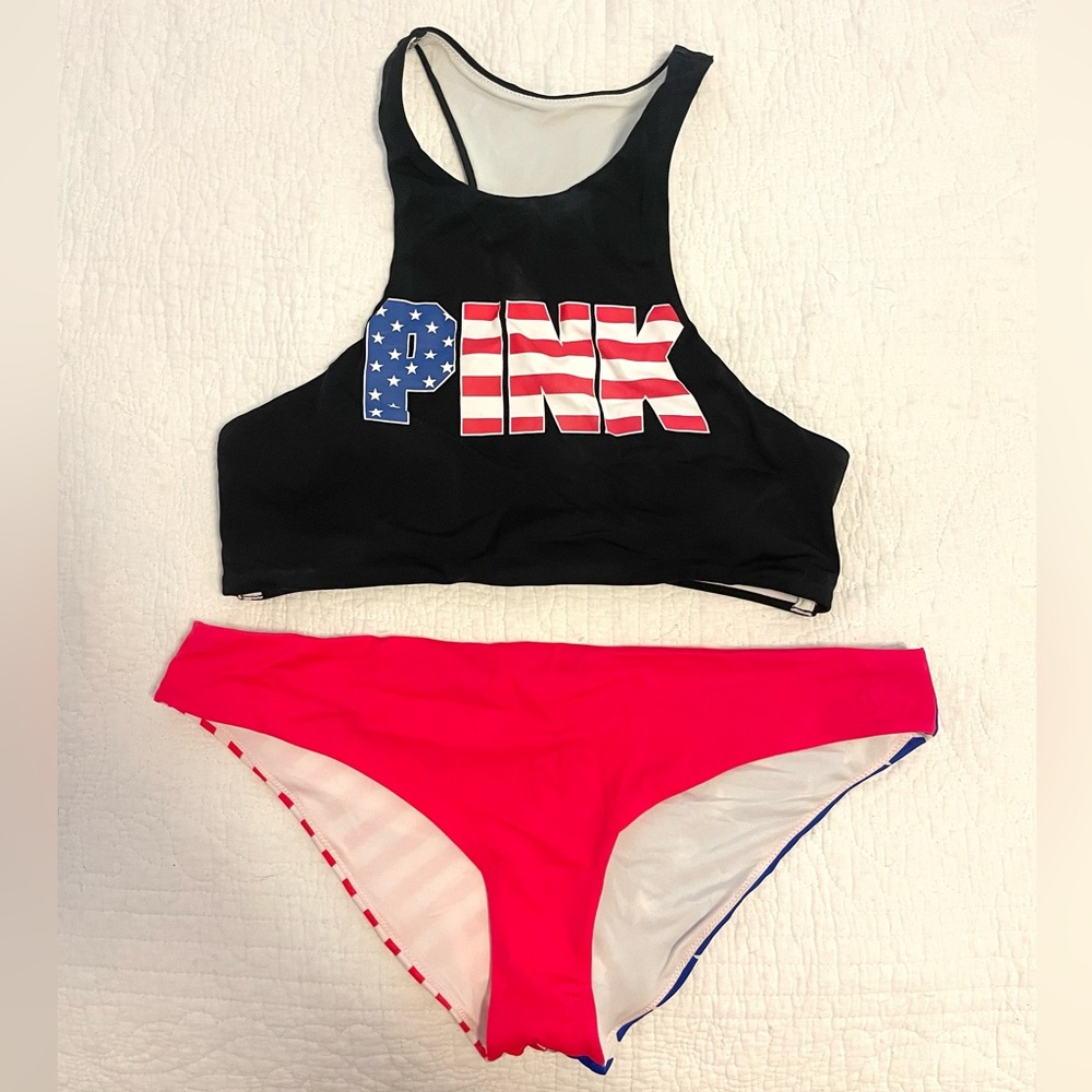 Patriotic 4th of July VS Pink bikini